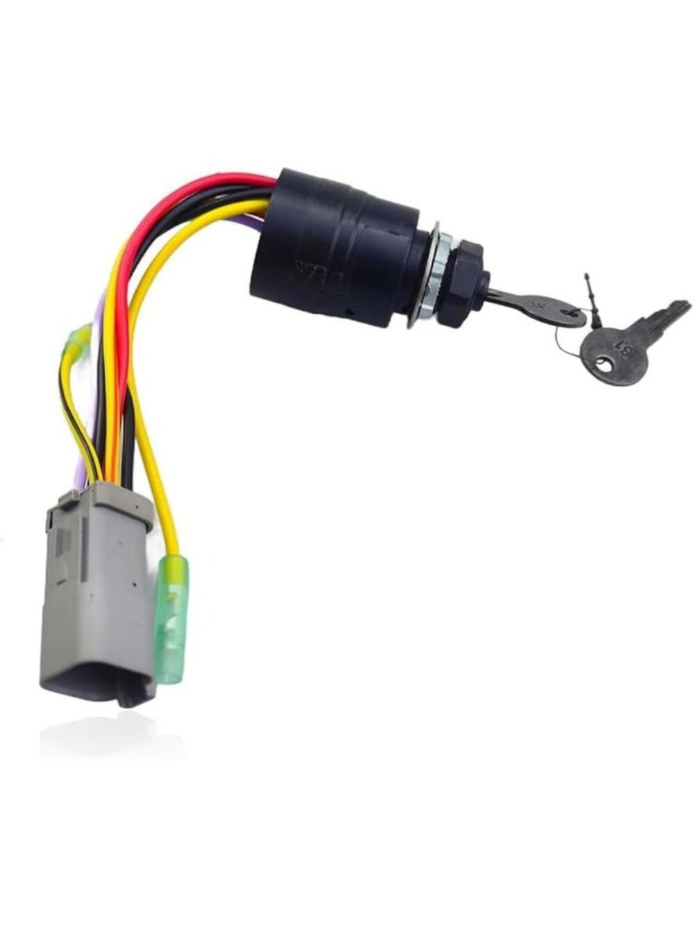 Universal Ignition Switch with Key - Durable, Easy Install, Compatible with Most